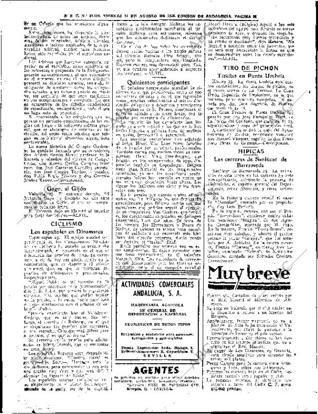 ABC SEVILLA 24-08-1956 página 22