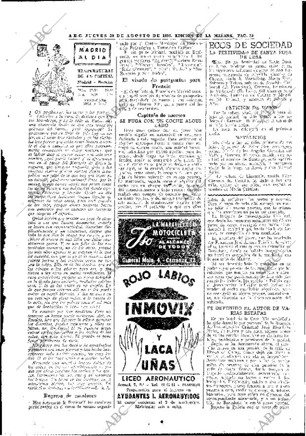 ABC MADRID 30-08-1956 página 19