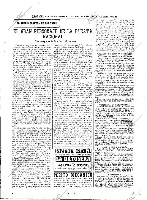 ABC MADRID 30-08-1956 página 21