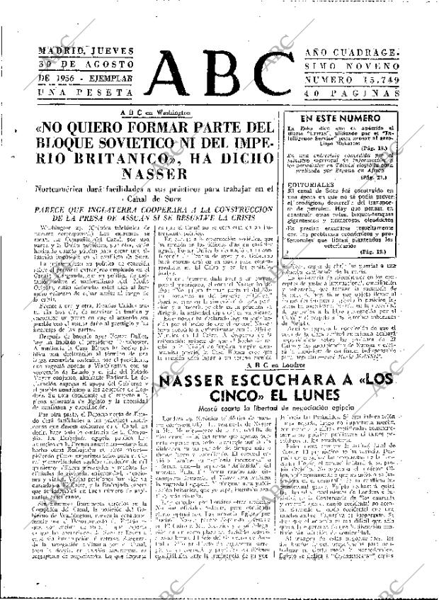 ABC MADRID 30-08-1956 página 9