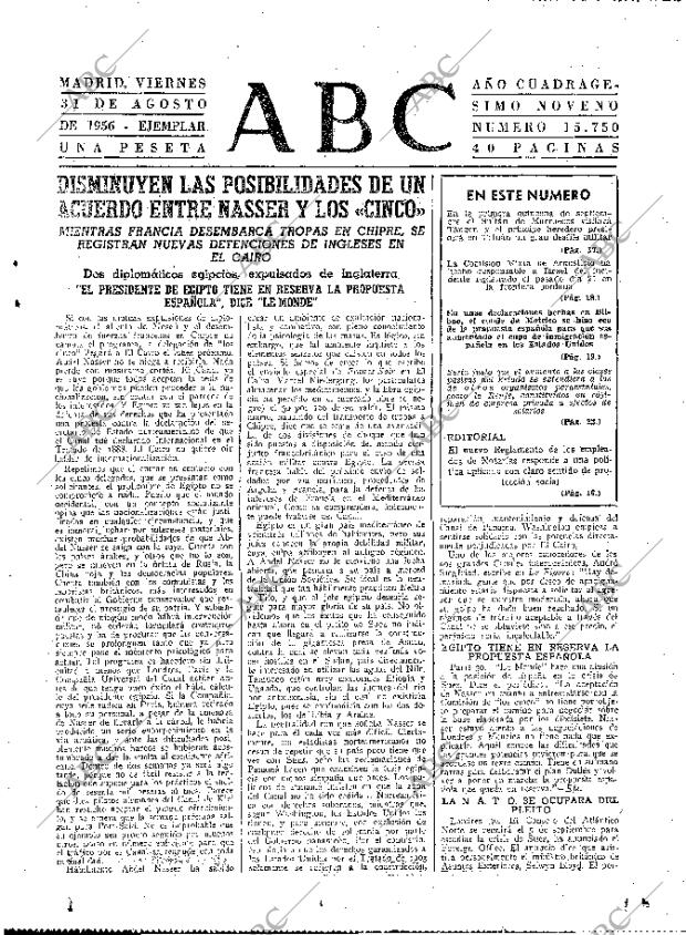 ABC MADRID 31-08-1956 página 13