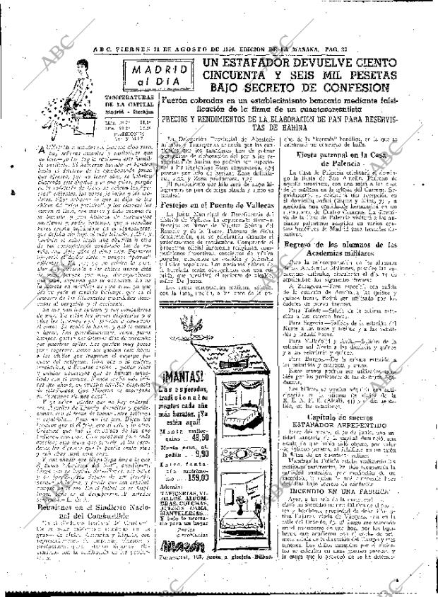 ABC MADRID 31-08-1956 página 21