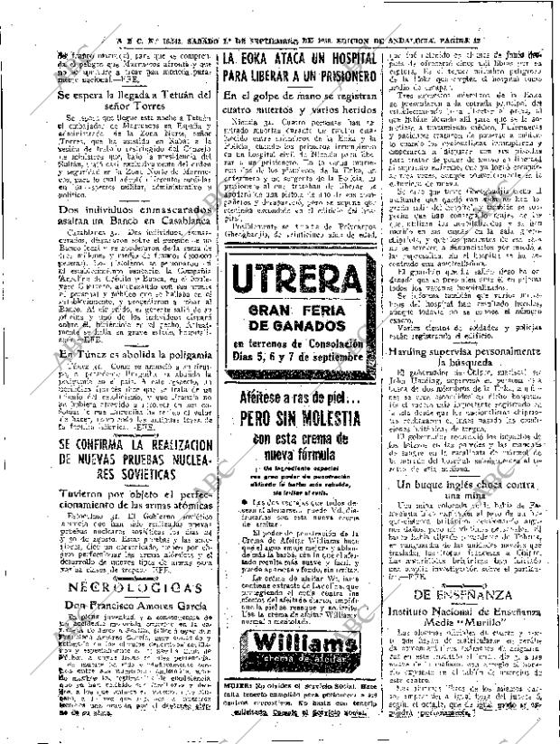 ABC SEVILLA 01-09-1956 página 12