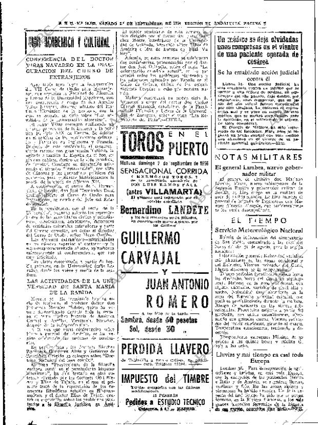 ABC SEVILLA 01-09-1956 página 16