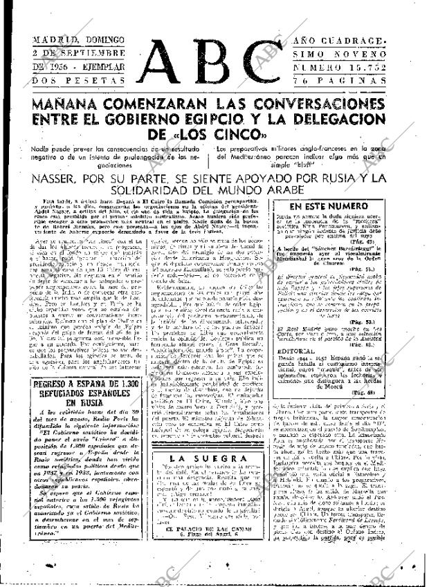 ABC MADRID 02-09-1956 página 45