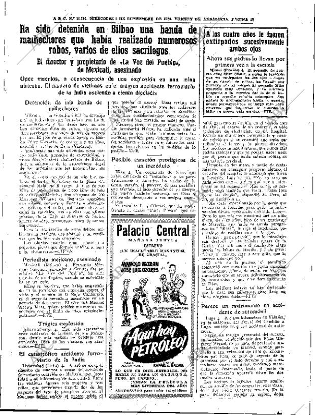 ABC SEVILLA 05-09-1956 página 17