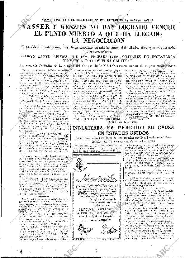 ABC MADRID 06-09-1956 página 17