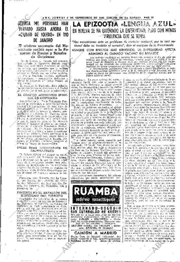 ABC MADRID 06-09-1956 página 25