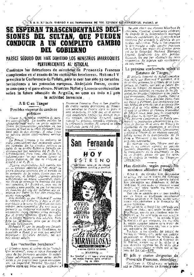 ABC SEVILLA 08-09-1956 página 43