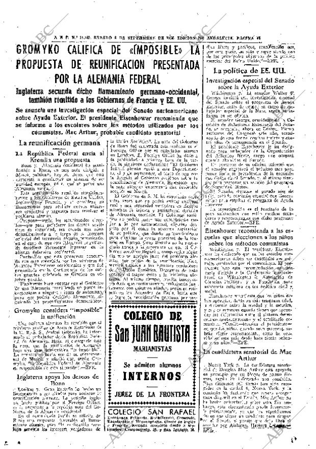 ABC SEVILLA 08-09-1956 página 45