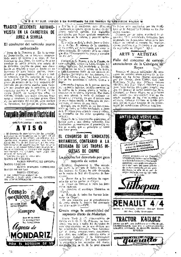 ABC SEVILLA 08-09-1956 página 50