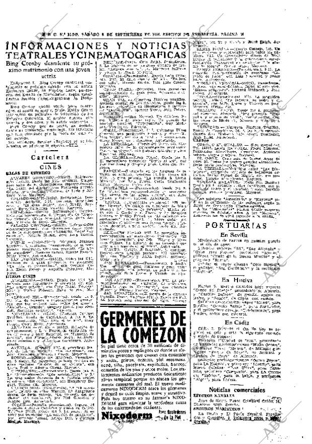 ABC SEVILLA 08-09-1956 página 56