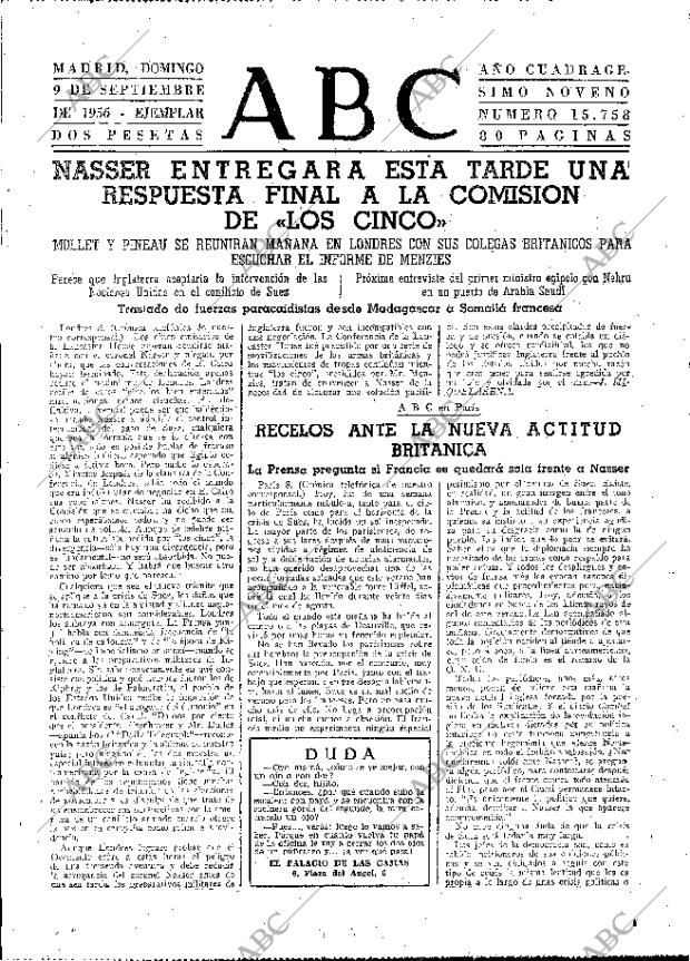 ABC MADRID 09-09-1956 página 47