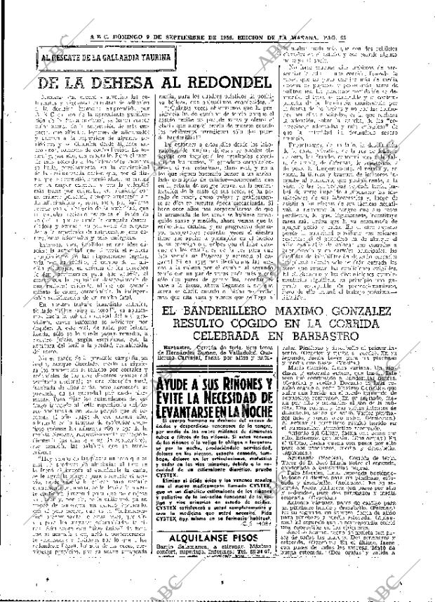 ABC MADRID 09-09-1956 página 63