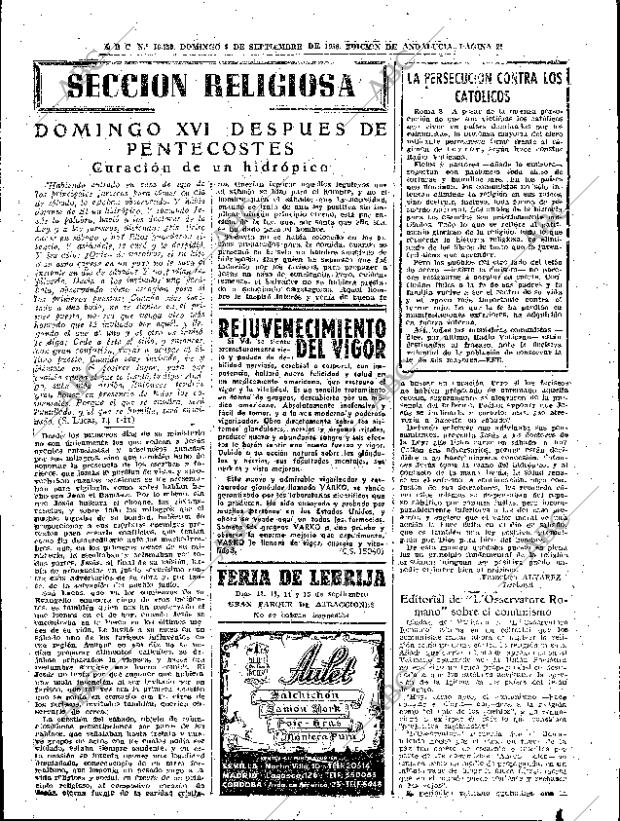 ABC SEVILLA 09-09-1956 página 29