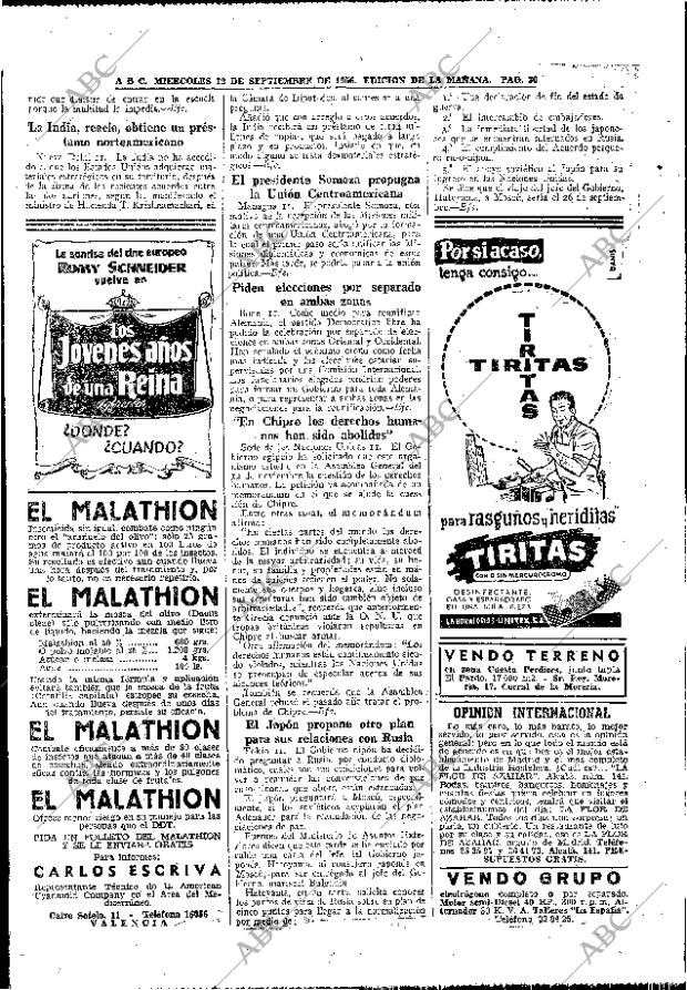 ABC MADRID 12-09-1956 página 18