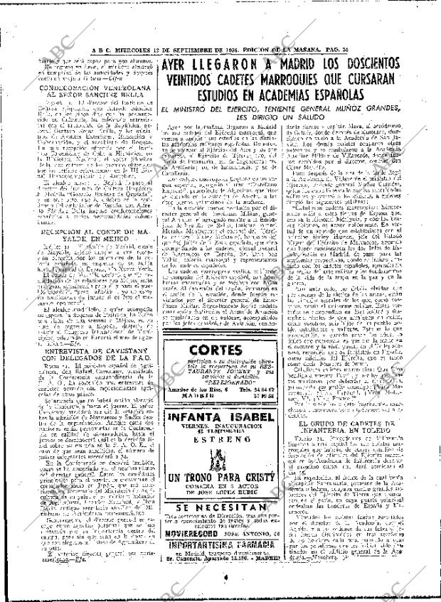 ABC MADRID 12-09-1956 página 22