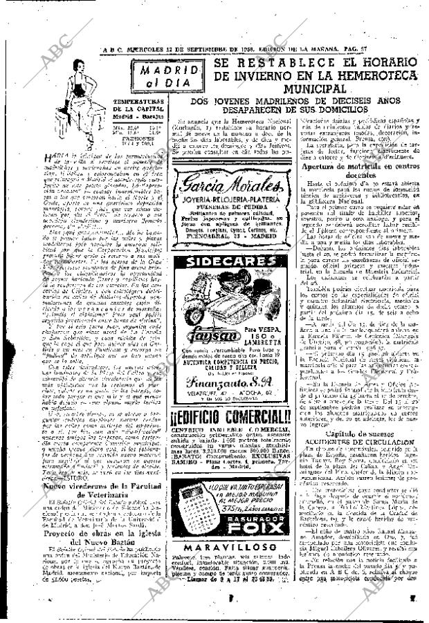 ABC MADRID 12-09-1956 página 25