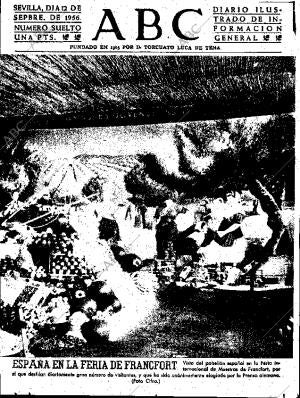 ABC SEVILLA 12-09-1956 página 1