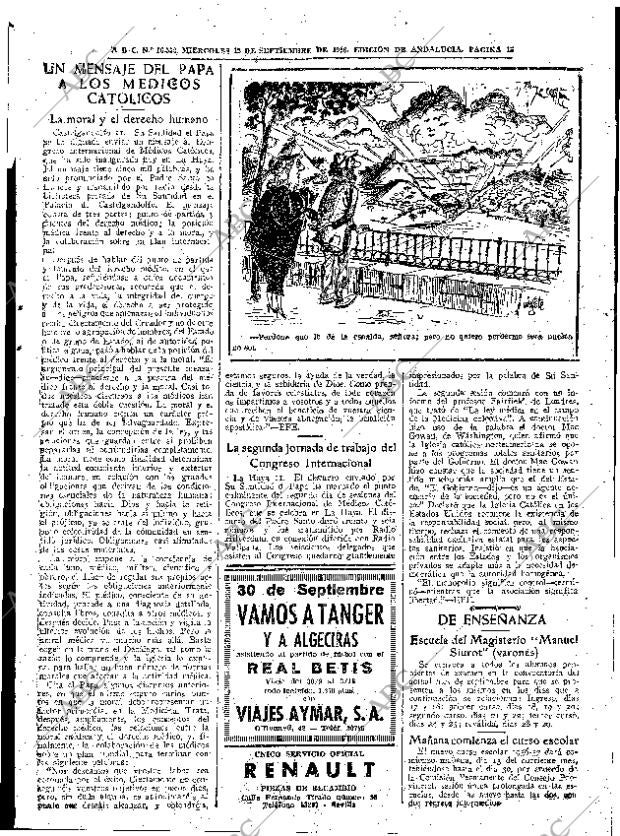 ABC SEVILLA 12-09-1956 página 15