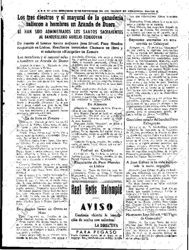 ABC SEVILLA 12-09-1956 página 21