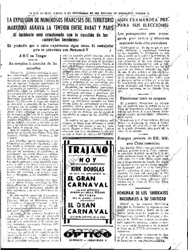 ABC SEVILLA 13-09-1956 página 13