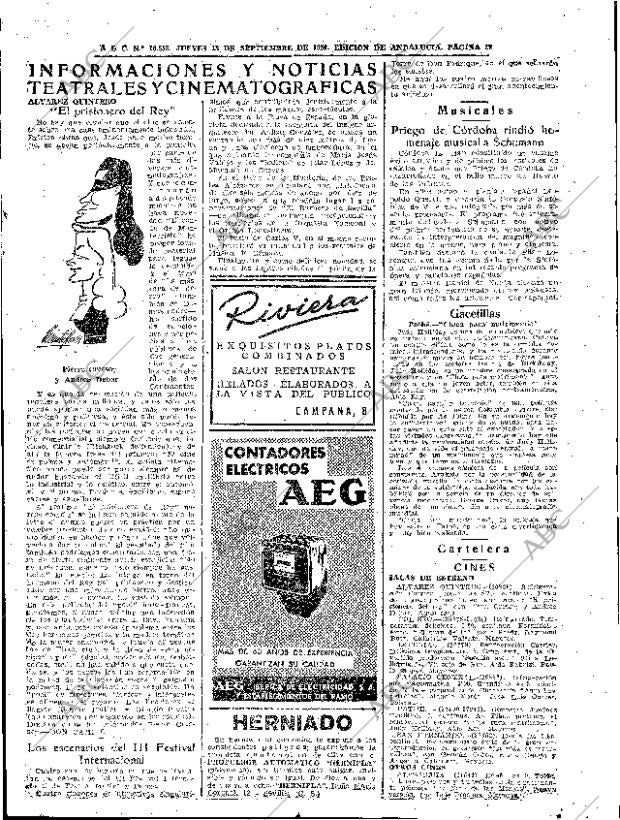 ABC SEVILLA 13-09-1956 página 23