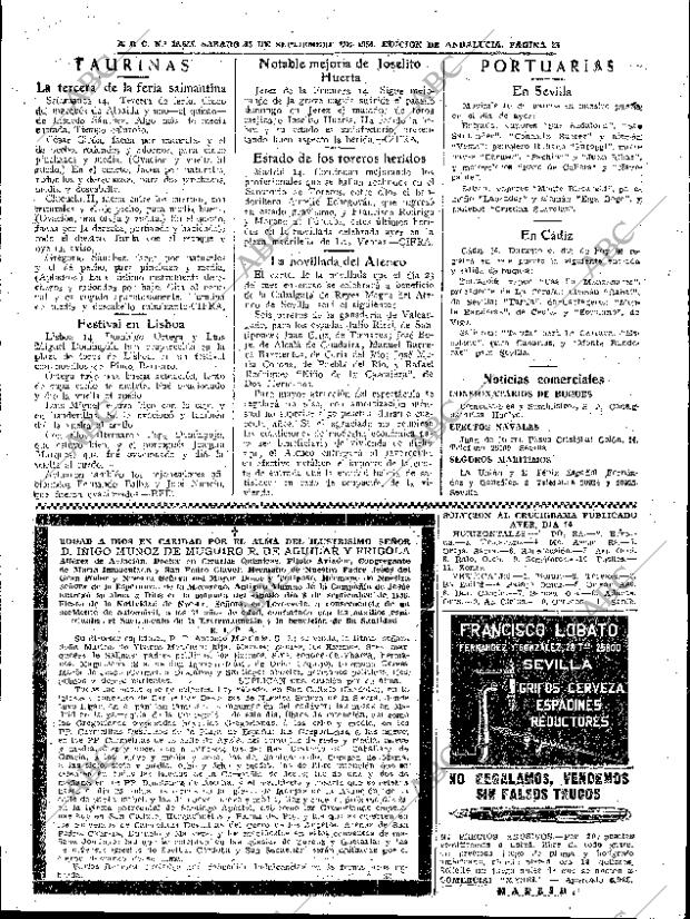 ABC SEVILLA 15-09-1956 página 25