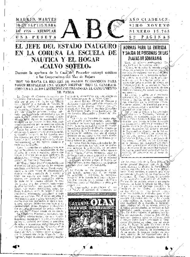 ABC MADRID 18-09-1956 página 15