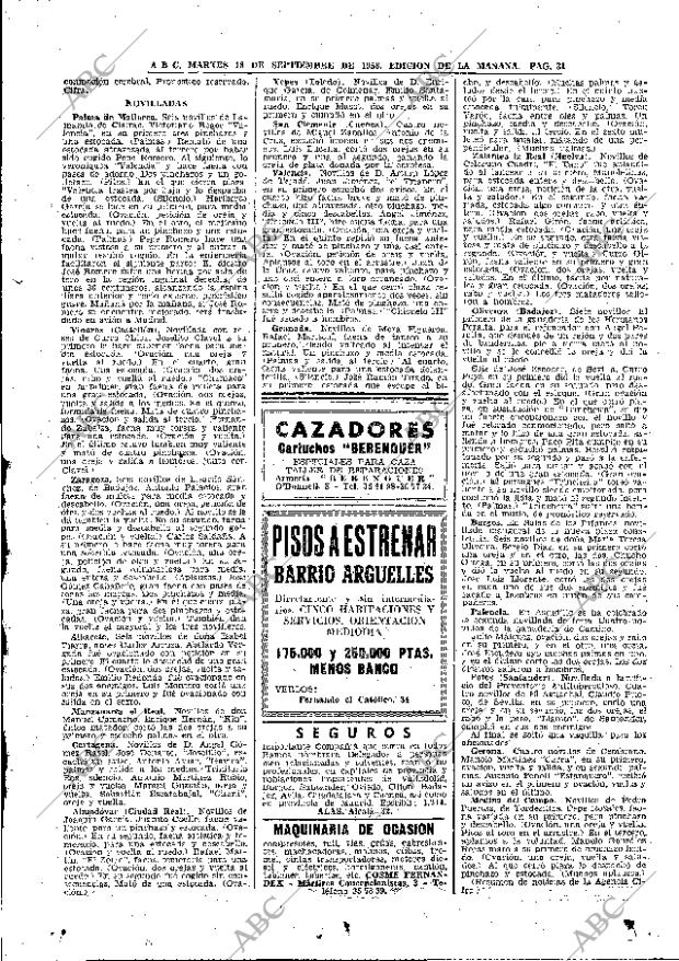 ABC MADRID 18-09-1956 página 31