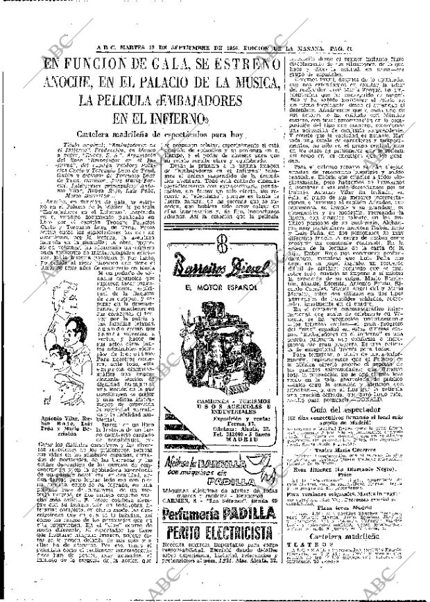 ABC MADRID 18-09-1956 página 41