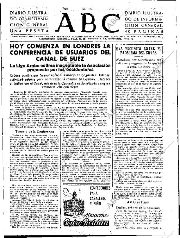 ABC SEVILLA 19-09-1956 página 15