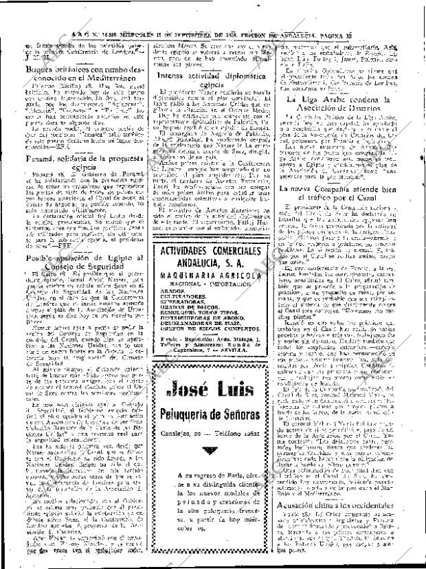 ABC SEVILLA 19-09-1956 página 18