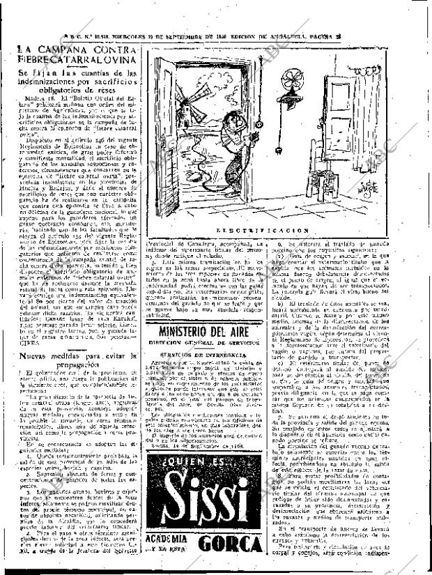 ABC SEVILLA 19-09-1956 página 23
