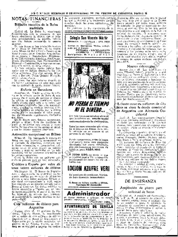 ABC SEVILLA 19-09-1956 página 32