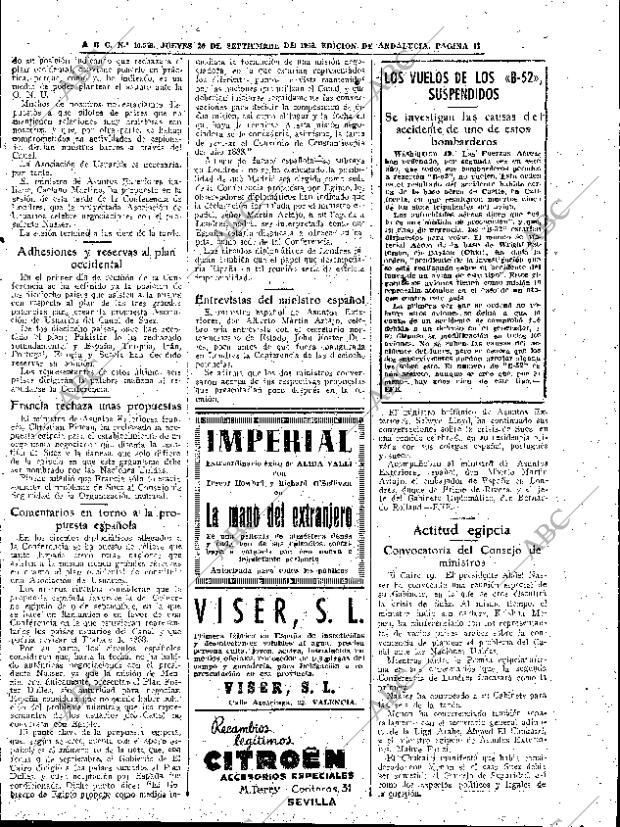 ABC SEVILLA 20-09-1956 página 11