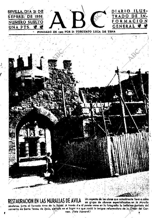 ABC SEVILLA 21-09-1956 página 1
