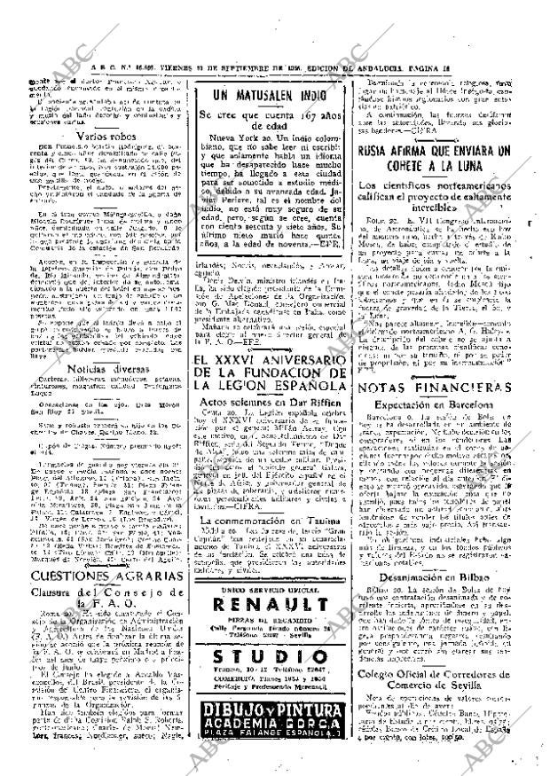 ABC SEVILLA 21-09-1956 página 18