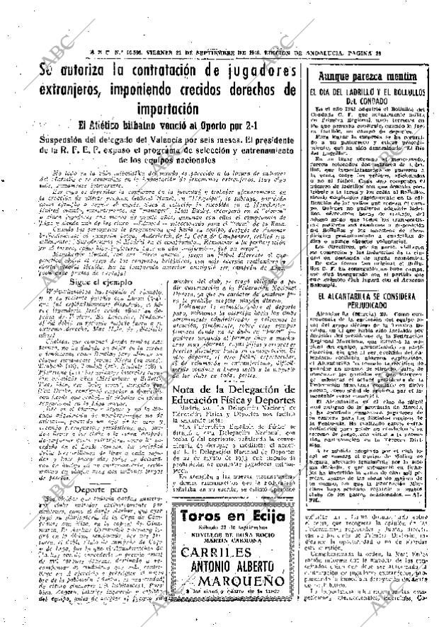 ABC SEVILLA 21-09-1956 página 19