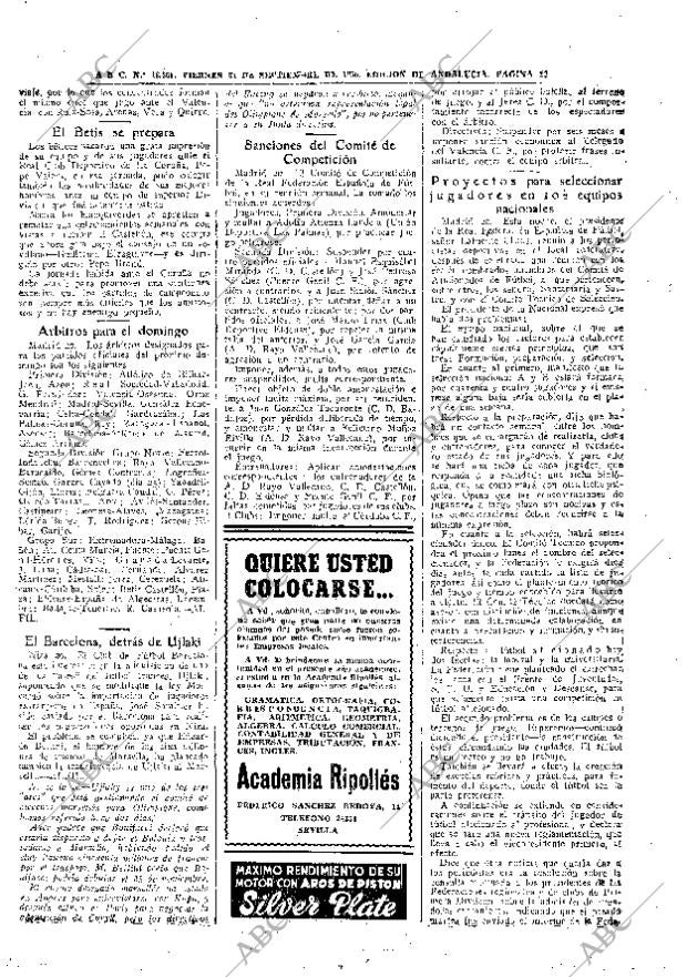 ABC SEVILLA 21-09-1956 página 22