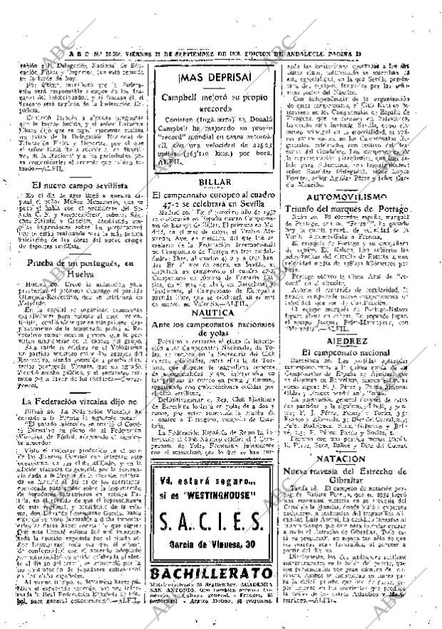 ABC SEVILLA 21-09-1956 página 23