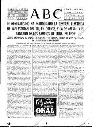 ABC MADRID 25-09-1956 página 15