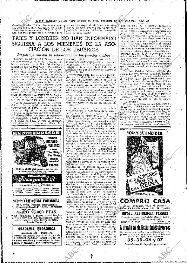 ABC MADRID 25-09-1956 página 18