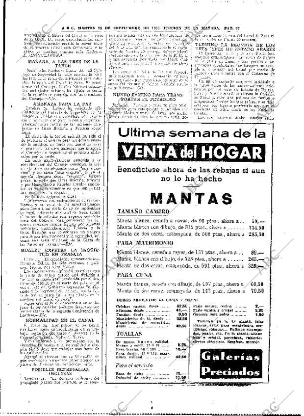 ABC MADRID 25-09-1956 página 19