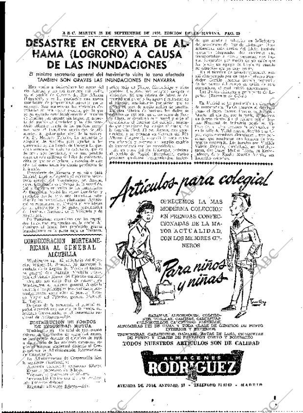 ABC MADRID 25-09-1956 página 21