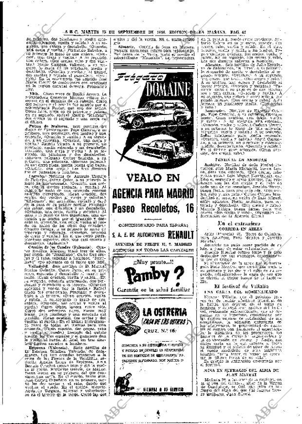 ABC MADRID 25-09-1956 página 33