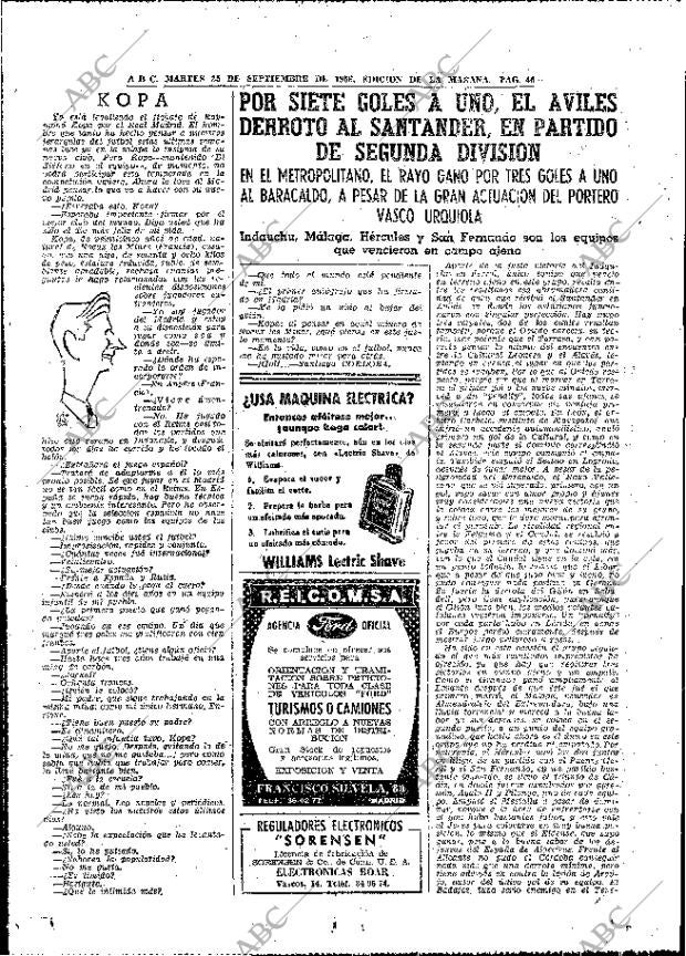 ABC MADRID 25-09-1956 página 38