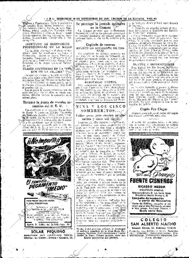 ABC MADRID 26-09-1956 página 40