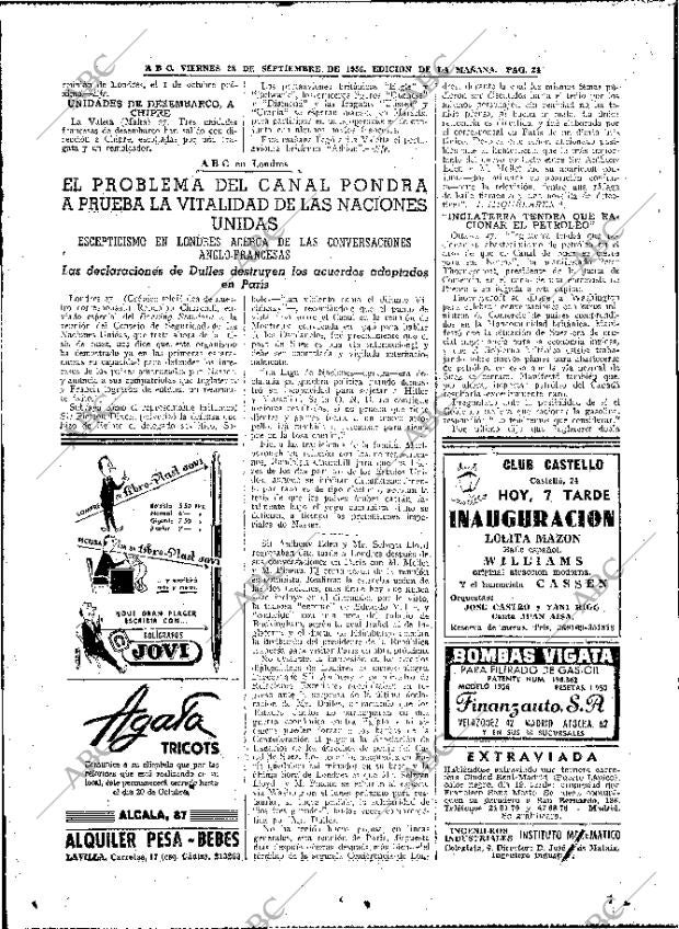 ABC MADRID 28-09-1956 página 20