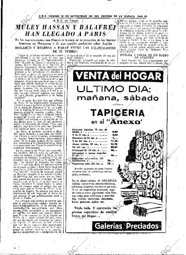 ABC MADRID 28-09-1956 página 23